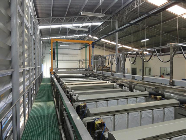 電鍍銅生（shēng）產線